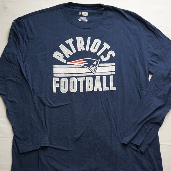 Men's NFL Long Sleeve T-Shirt, New England Patriots, Size XL - Picture 3 of 6